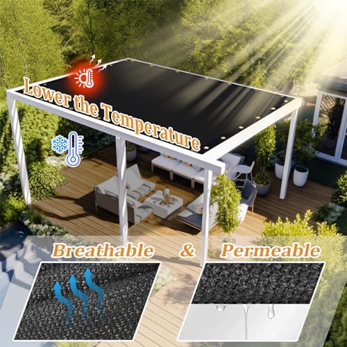 Shade&Beyond Customized Size 9' X 16' Shade Cloth - Image 2