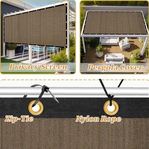 Shade&Beyond Customized Size 15' X 18' Shade Cloth - Image 4