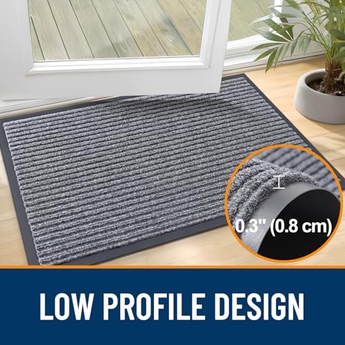 OLANLY Front Door Mat 71x34, Waterproof Heavy-Duty Indoor Outdoor Doormat - Image 4