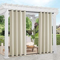 NICETOWN Outdoor Curtains for Patio Waterproof & Windproof 2 Panels, Thermal by NICETOWN