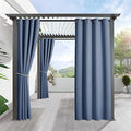 RYB HOME Outdoor Curtains for Patio Waterproof Privacy Thermal Insulated by RYBHOME