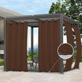 Easy-Going Outdoor Curtains for Patio 1 Panel, 54x96 inch by Easy-Going