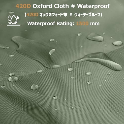 Azarxis Waterproof Camping Tent Tarp Hammock Rain Fly Footprint Ground Cloth - Image 4