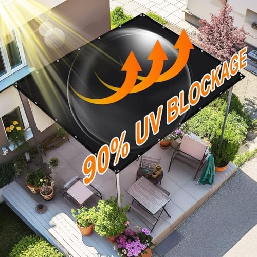 Artpuch 90% Sun Shade Cloth, 10 x 12 FT Pergola Shade Cover Canopy - Image 3