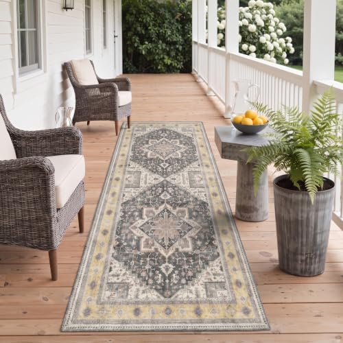GENIMO 8x10 Outdoor Rug, Washable Quick Dry - Image 5