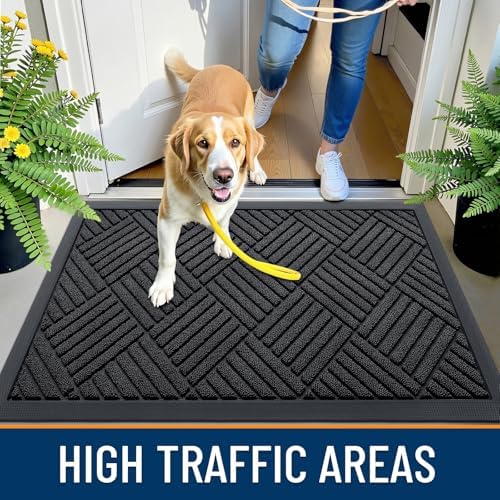 OLANLY Front Door Mat Outside Entrance 59x23, Waterproof Heavy-Duty Doormat - Image 6