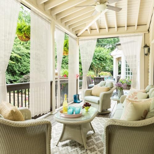 youleyar Outdoor Sheer Curtains - Image 7