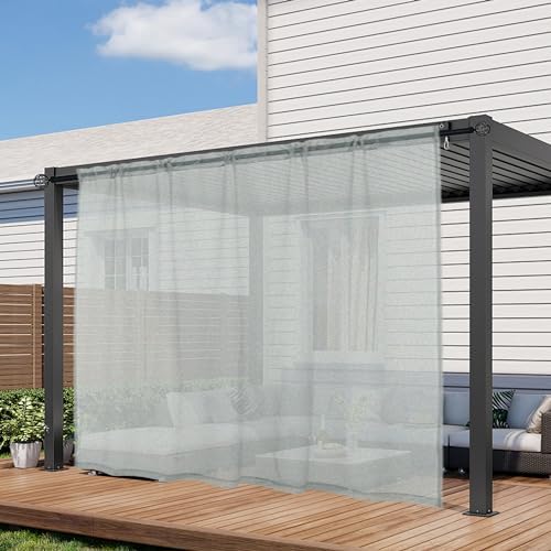 Youleyar Sheer Outdoor Curtains - Image 2