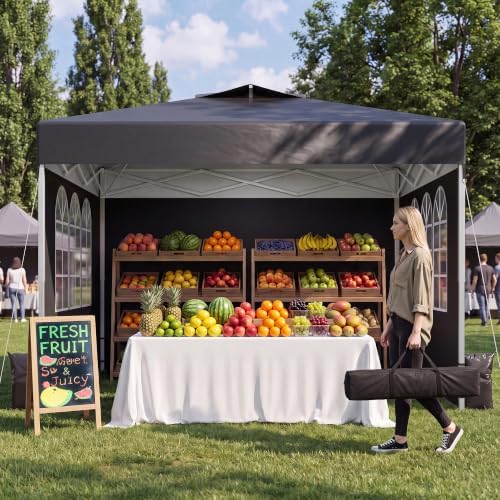 10x10 One Push Pop Up Canopy Tent by Unknown