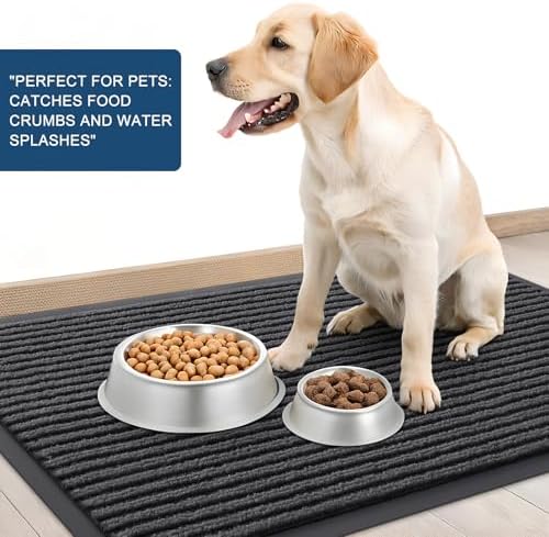 OLANLY Front Door Mat 47x34, Waterproof Heavy-Duty Indoor Outdoor Doormat - Image 6