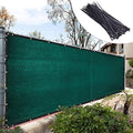 Royal Shade 8' x 28' Green Fence Privacy Screen, 90% Blockage Windscreen by RoyalShade