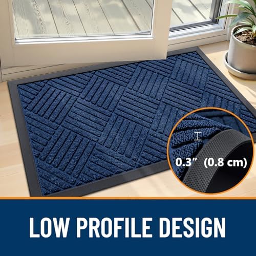 OLANLY Front Door Mat Outside Entrance 71x47, Waterproof Heavy-Duty Doormat - Image 5
