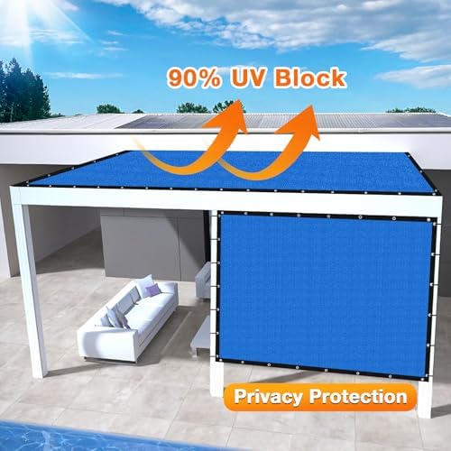 Artpuch Outdoor Pergola Shade Cover 12' X 12' Sun Shade Cloth - Image 3