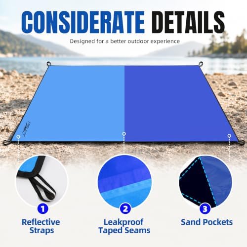 Frelaxy Pocket Picnic Blanket, Waterproof Blanket - Image 3