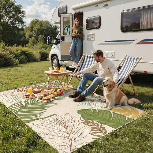 GENIMO 6x9 Outdoor Rug, Washable - Image 4