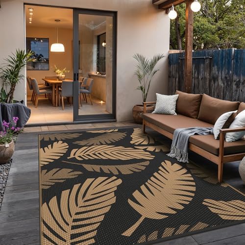 GENIMO Outdoor Rug, Waterproof Plastic Rugs - Image 3