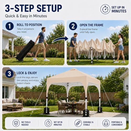 Yaheetech 10x10 Pop Up Canopy Tent - Image 6