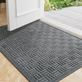Mibao Front Door Mat Outside Entrance, Heavy Duty Welcome Mat, Stain and Fade by Mibao