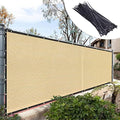 Royal Shade Custom Size 8' x 182' Beige Fence Privacy Screen Windscreen Cover by RoyalShade