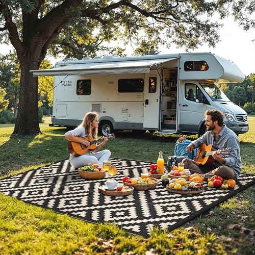 sarben Outdoor Rug, Waterproof Plastic Rugs - Image 3