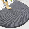 OLANLY Half Circle Front Door Mat 47x32, Waterproof Heavy-Duty Doormat by OLANLY