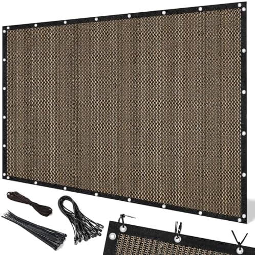 Artpuch 90% Sun Shade Cloth, 10 x 14 FT Pergola Shade Cover Canopy by Artpuch