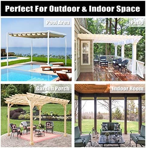 Easy-Going Outdoor Curtains for Patio 1 Panel, 54x96 inch - Image 7