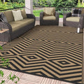 GENIMO Outdoor Rug, Waterproof Plastic Rugs by GENIMO