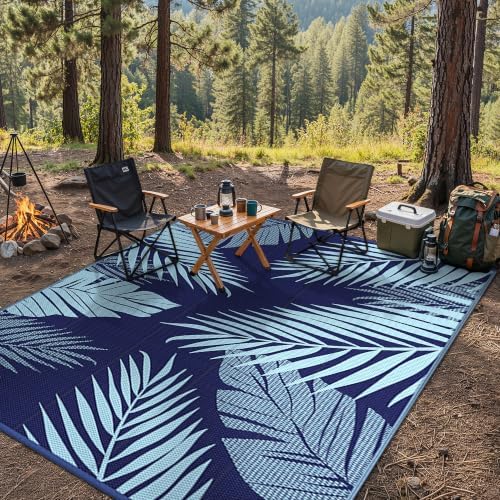 GENIMO Outdoor Rug, Waterproof Plastic Rugs - Image 5