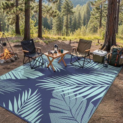 GENIMO Outdoor Rug, Waterproof Plastic Rugs - Image 5