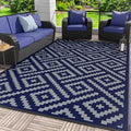 GENIMO Outdoor Rug, Waterproof Plastic Rugs by GENIMO
