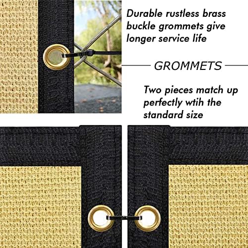UPGRADE Privacy Screen Fence 8' x 50' Commercial Shade Cover - Image 4