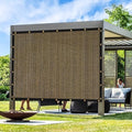 Artpuch Outdoor Pergola Shade Cover 15x15 FT Sun Shade Cloth by Artpuch