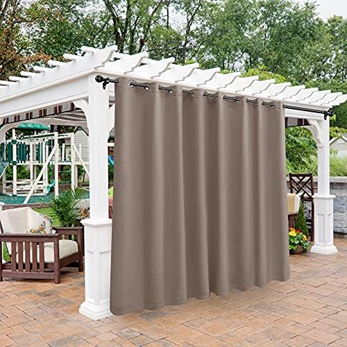 BONZER Waterproof Outdoor Blackout Curtains by Bonzer