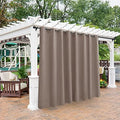 BONZER Waterproof Outdoor Blackout Curtains by Bonzer