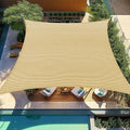 Shade&Beyond 20'X26' Sun Shade Sail Sand Rectangle by ShadeBeyond