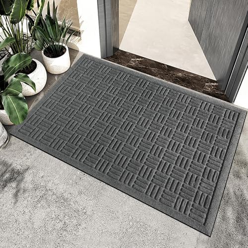 Mibao Front Door Mat Outside Entrance, 29.5" x 17", Heavy Duty Welcome Mat - Image 6