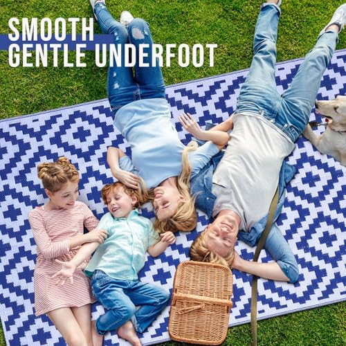 OLANLY Outdoor Rug 5x8 ft Waterproof Reversible Mat - Image 5
