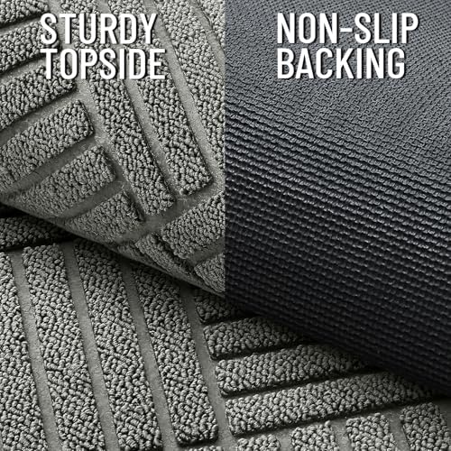 OLANLY Front Door Mat Outside Entrance 35x23, Waterproof Heavy-Duty Doormat - Image 4