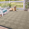 OLANLY Front Door Mat Outside Entrance 71x47, Waterproof Heavy-Duty Doormat by OLANLY