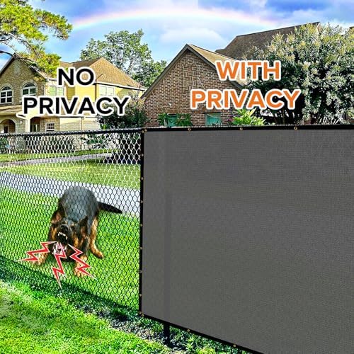 4'X50' Fence Privacy Screen Heavy Duty 170 GSM Windscreen & Dustproof Fabric - Image 3