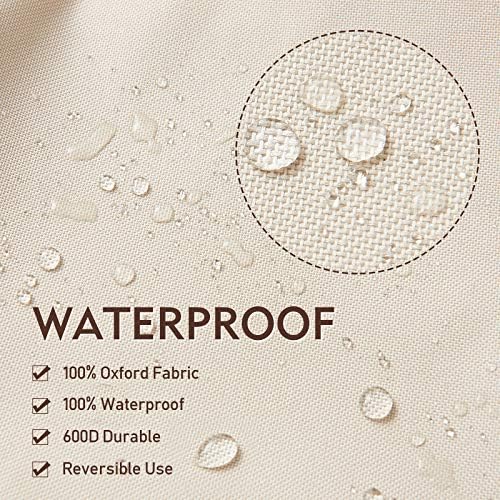 Waterproof Patio Chair Covers 2Pack, 31.5"W x 33.5"D x 36"H - Image 3