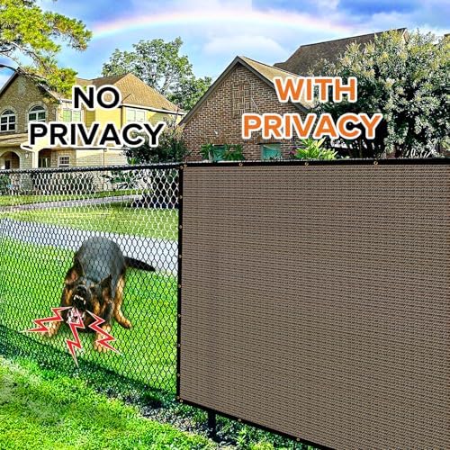 5ftx25ft Privacy Fence Screen Heavy Duty 170 GSM Windscreen & Dustproof Fabric - Image 3