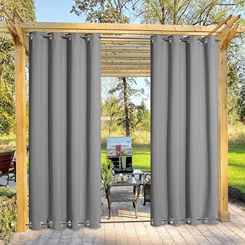 NICETOWN Outdoor Weighted Curtains by NICETOWN