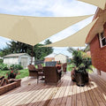 Patio Paradise 19' x 19' x 19' Sun Shade Sail Triangle Canopy Shade Cloth by Patio