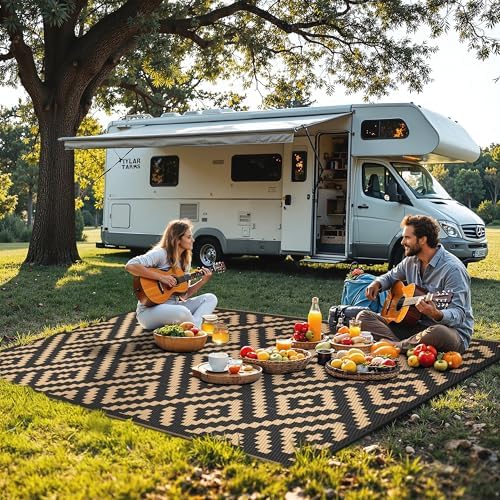 sarben Outdoor Rug, Waterproof Plastic Rugs - Image 3