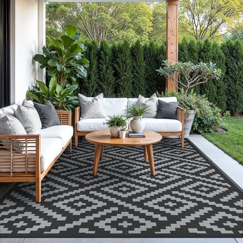 GENIMO Outdoor Rug, Waterproof Plastic Rugs - Image 4