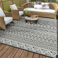 MontVoo Outdoor Rug 8x10 Waterproof Outdoor Patio Rug Mat Reverisble Plastic by MontVoo