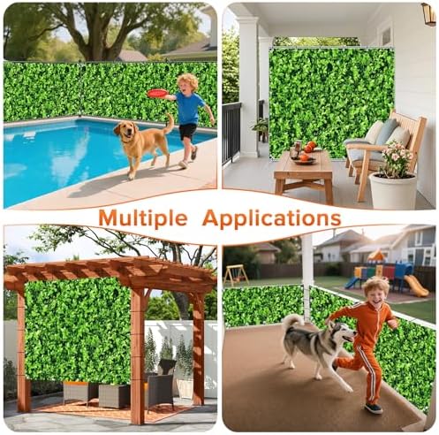 Privacy Fence Screen 3'x42' Windscreen Fencing Mesh Fabric Shade Cover 450 GSM - Image 4