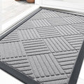 OLANLY Front Door Mat Outside Entrance 33x21, Waterproof Heavy-Duty Doormat by OLANLY